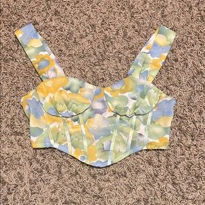 Floral Print Women's Top
